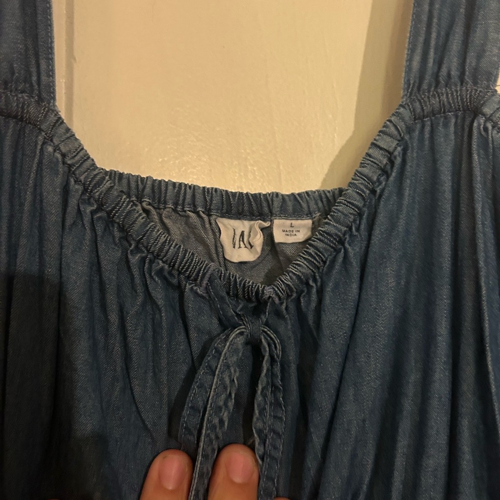 GAP Blue Denim Sundress